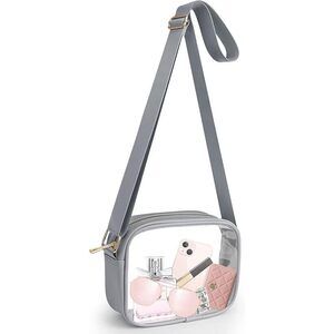 Clear Bag Stadium Approved, Transparent Crossbody Bag Clear Purse For Women See